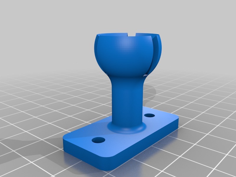 15mm Ball Camera Mount With Mounting Flange