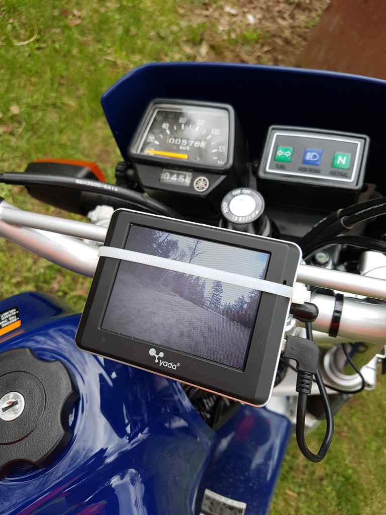 Rear View Camera for Motorcycle