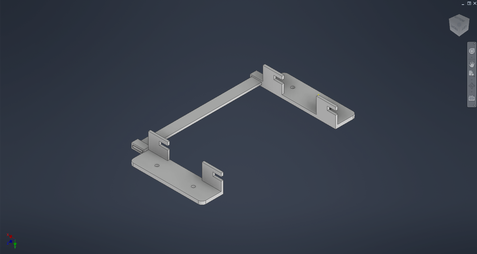 Fritzbox 7490 underdesk mount
