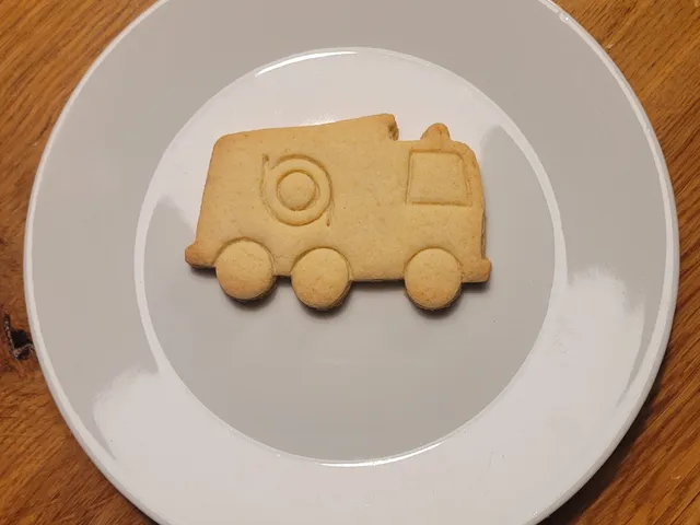 Fire truck cookie cutter