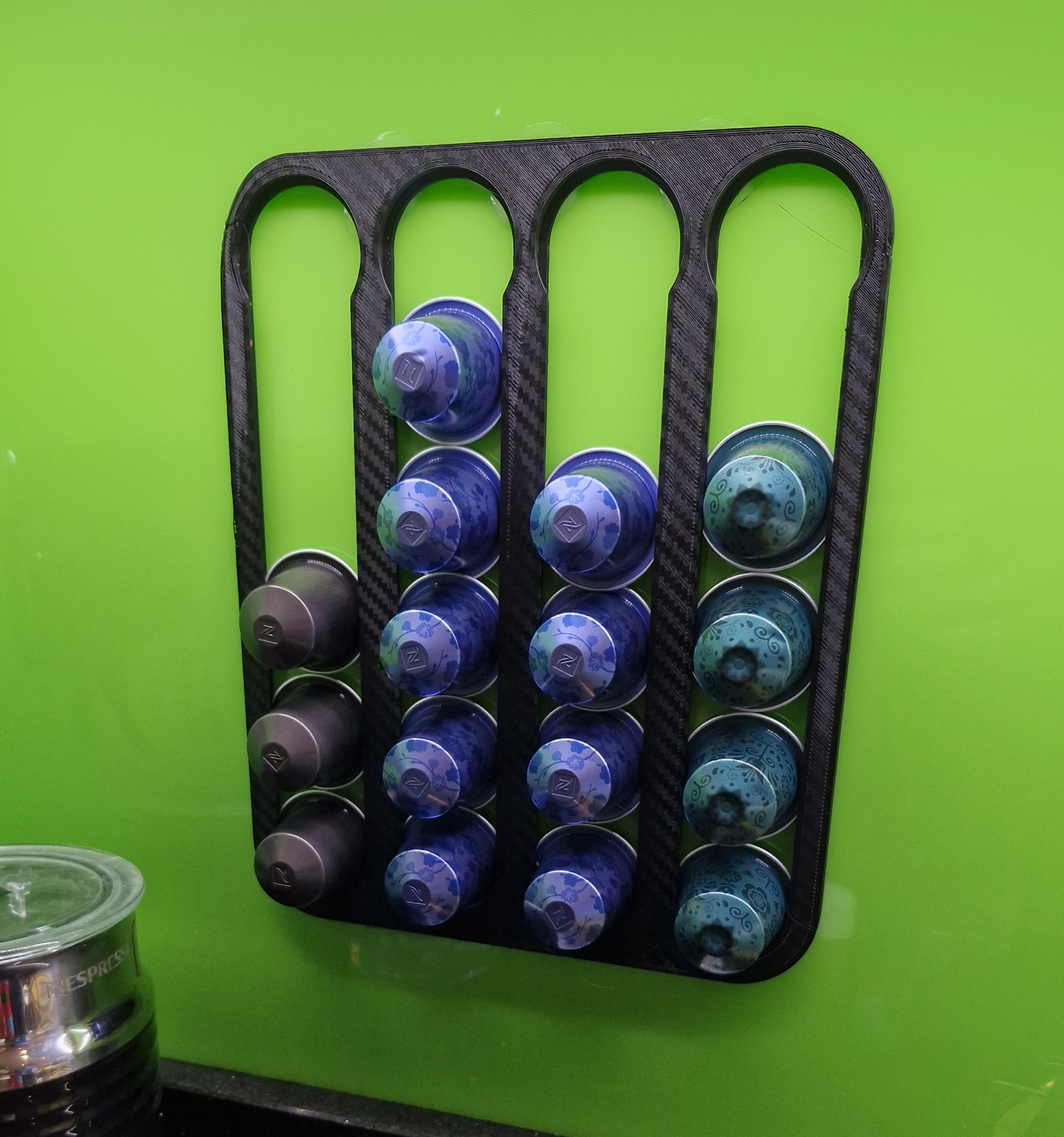 Nespresso capsules holder 3D model thumbnail