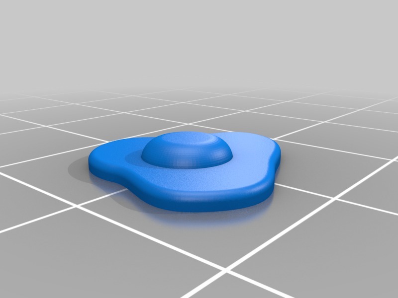 Miniatura 3 do modelo 3D egg earring