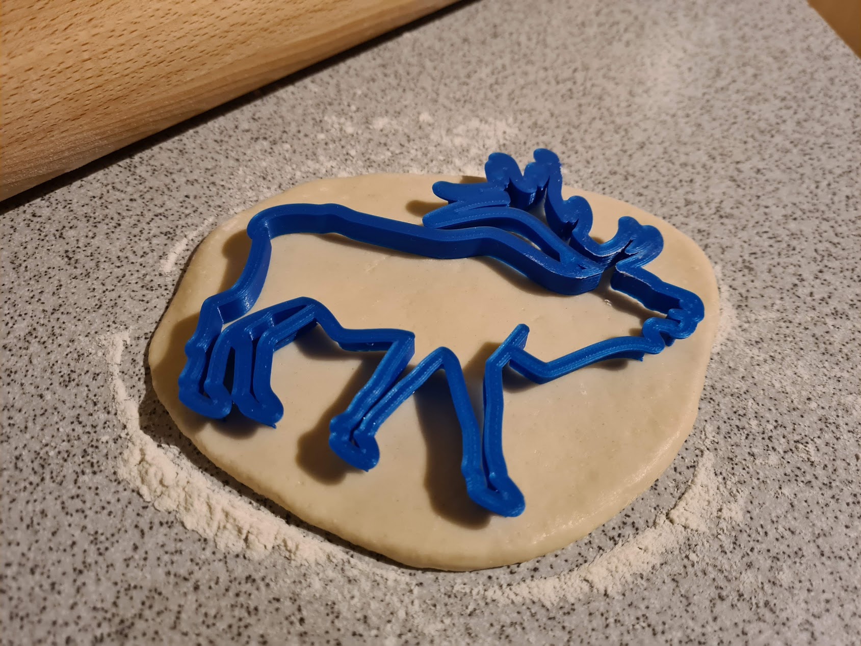 Elk Cookie Cutter by GCodePrintr Download free STL model