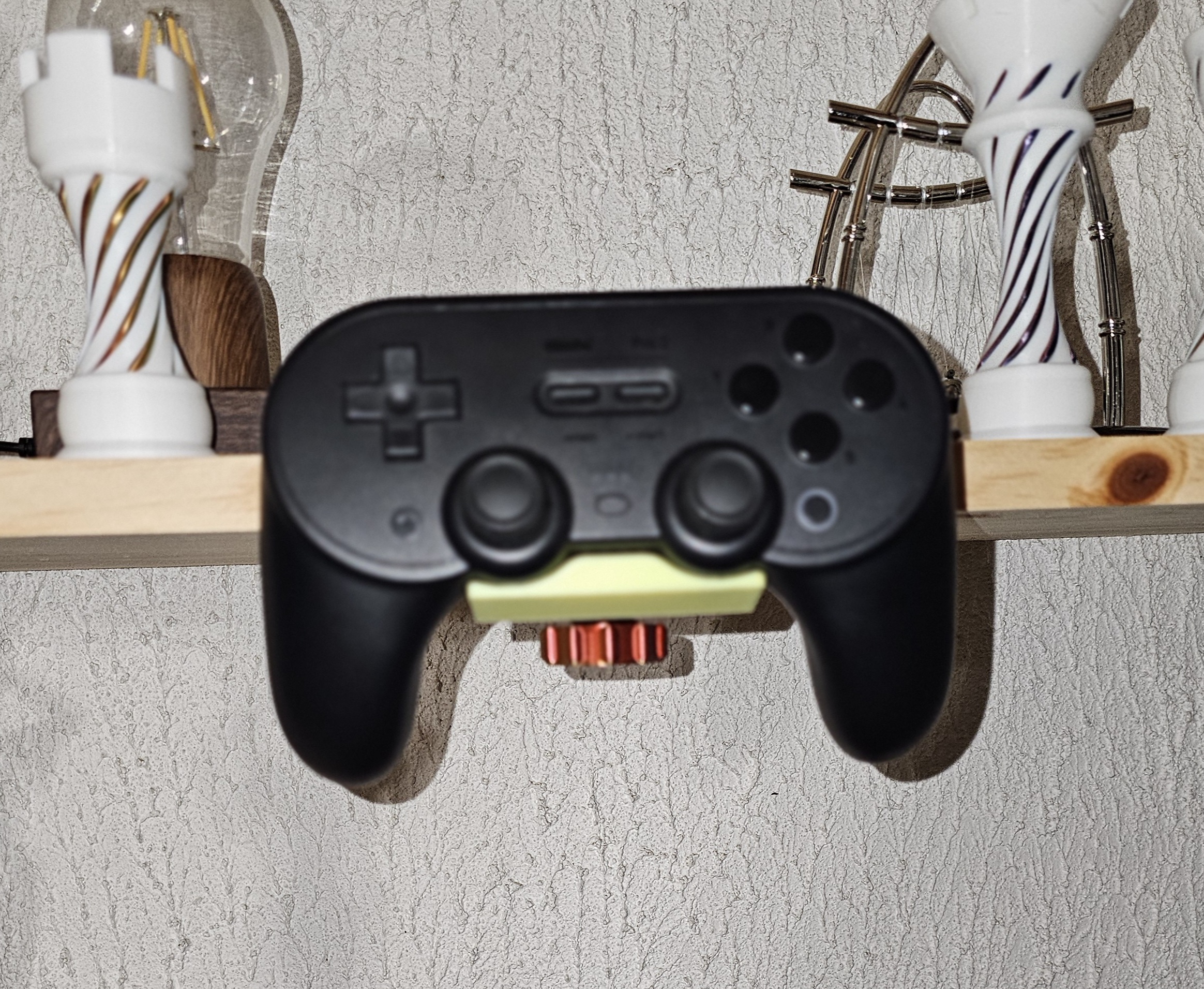 8bitdo pro 2 joypad stand for shelf - Support manette 8bitdo pro 2 pour étagère (horizontal, vertical)