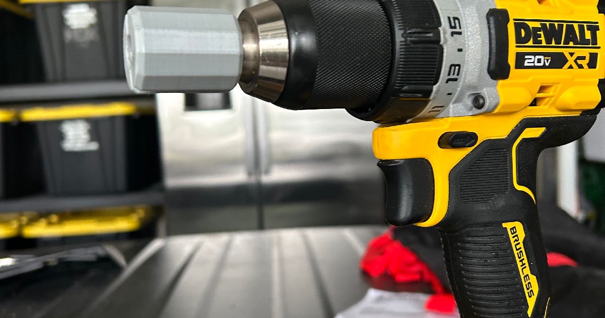 Drill bit for hurricane shutter wing nuts. by skifilprint Download