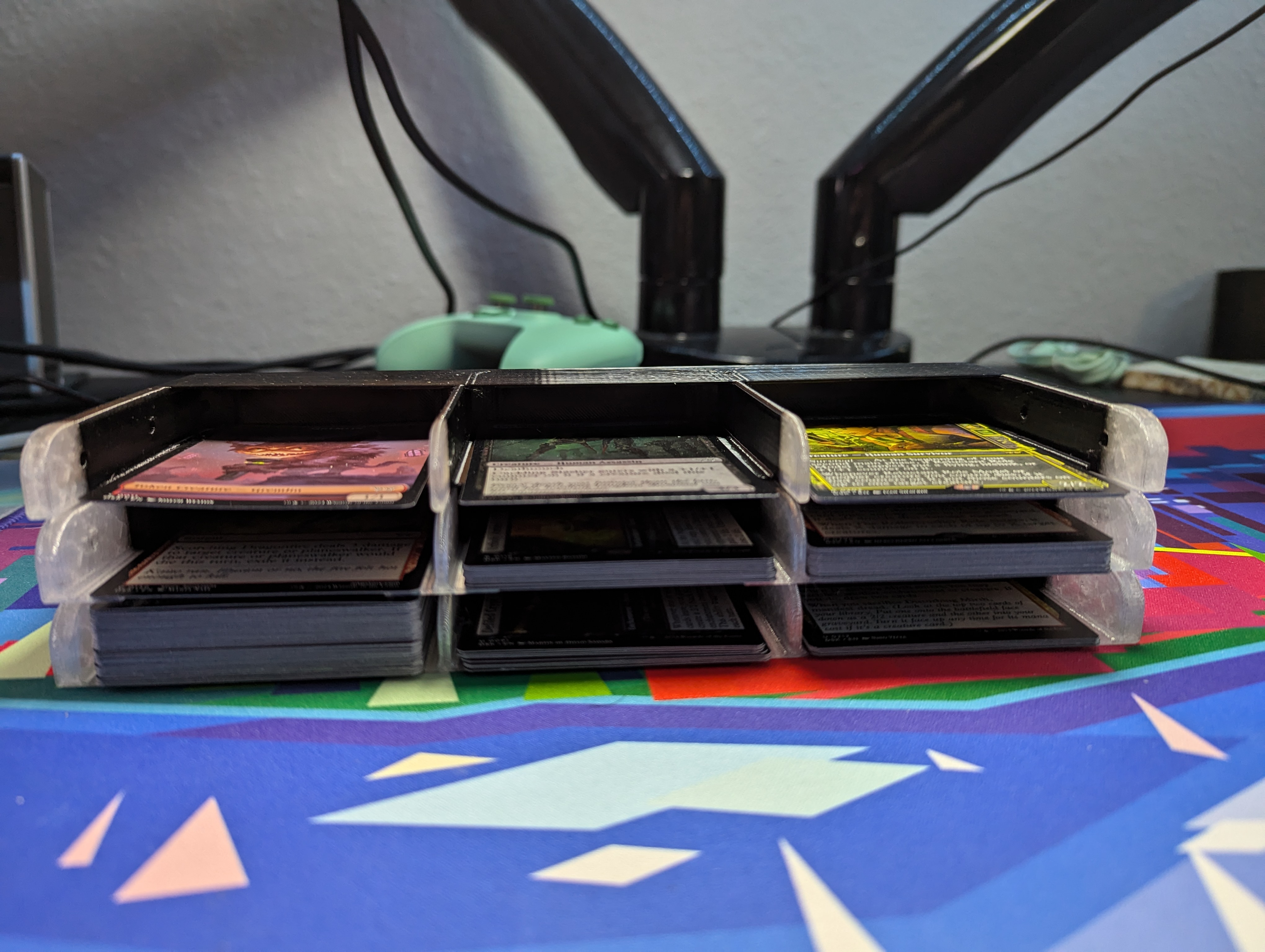 Mtg Card foldable Tray / Sorting Tray  405 cards — miniatura 3