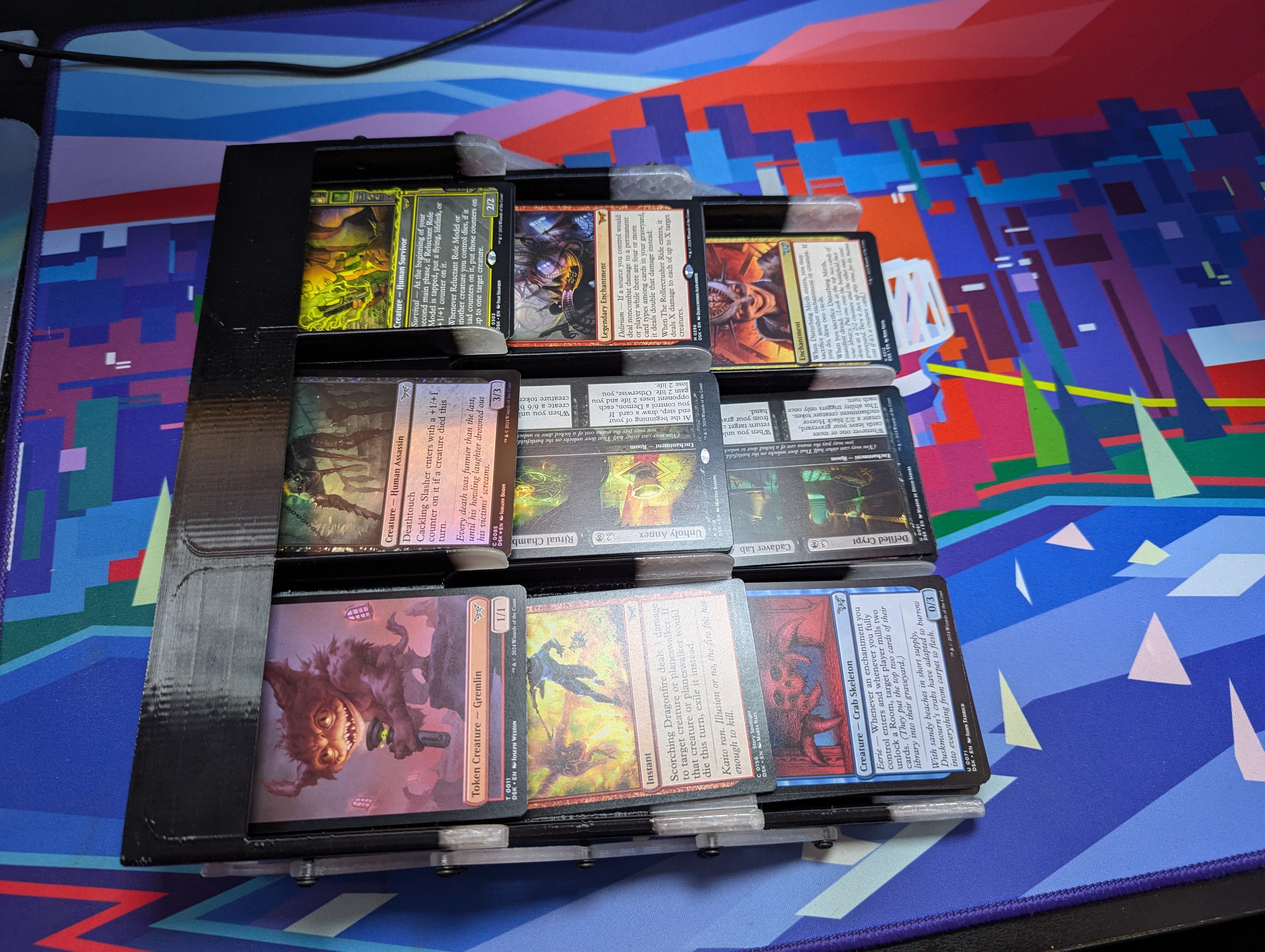 Mtg Card foldable Tray / Sorting Tray  405 cards — miniatura 5