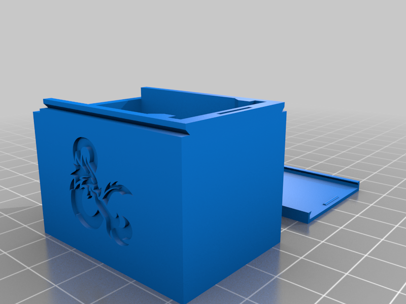 D&D Miniature Figurine box for Heroforge models — thumbnail 3