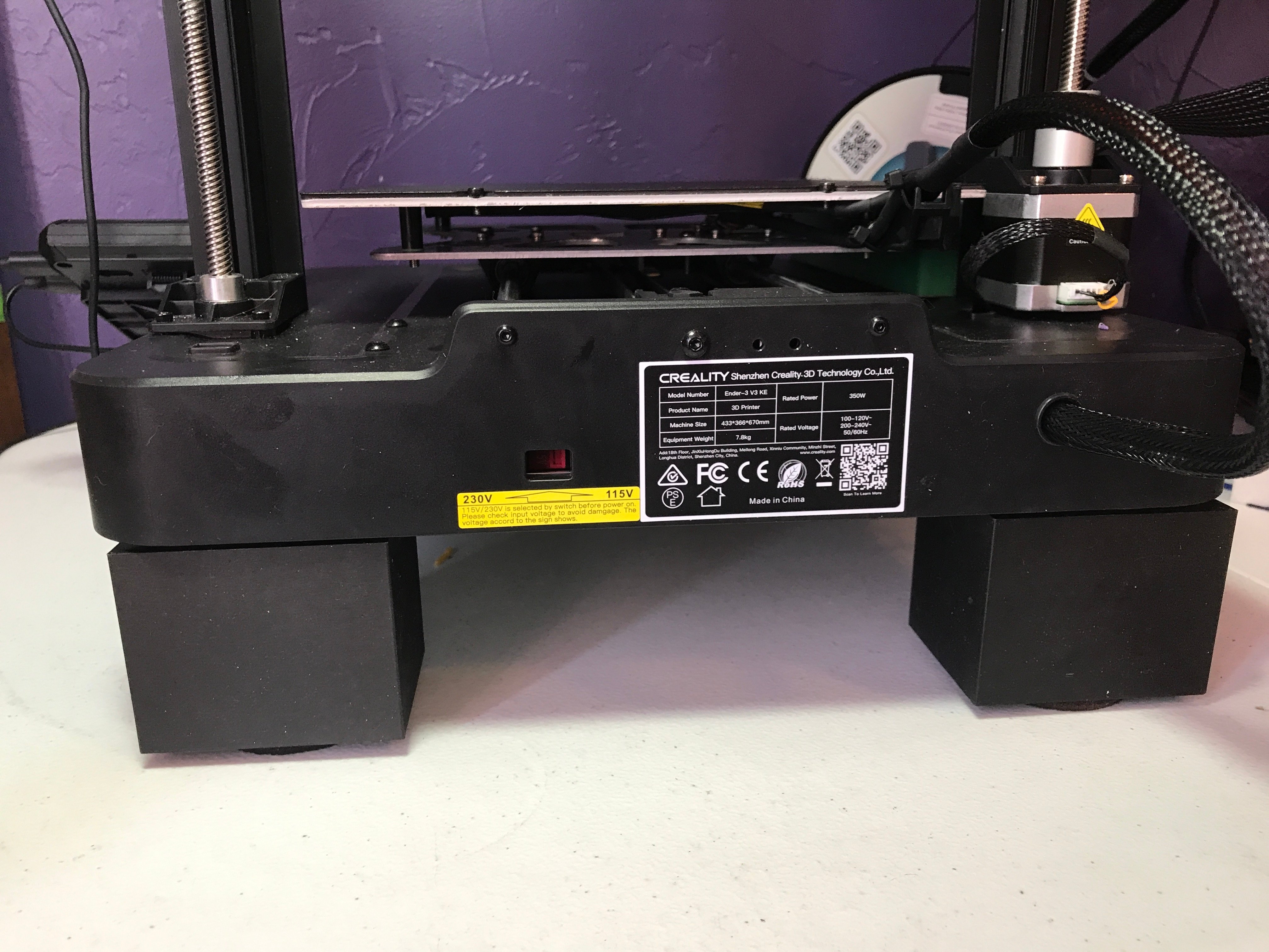 Ender-3 V3 KE/SE Storage Drawers/ feet risers — thumbnail 3