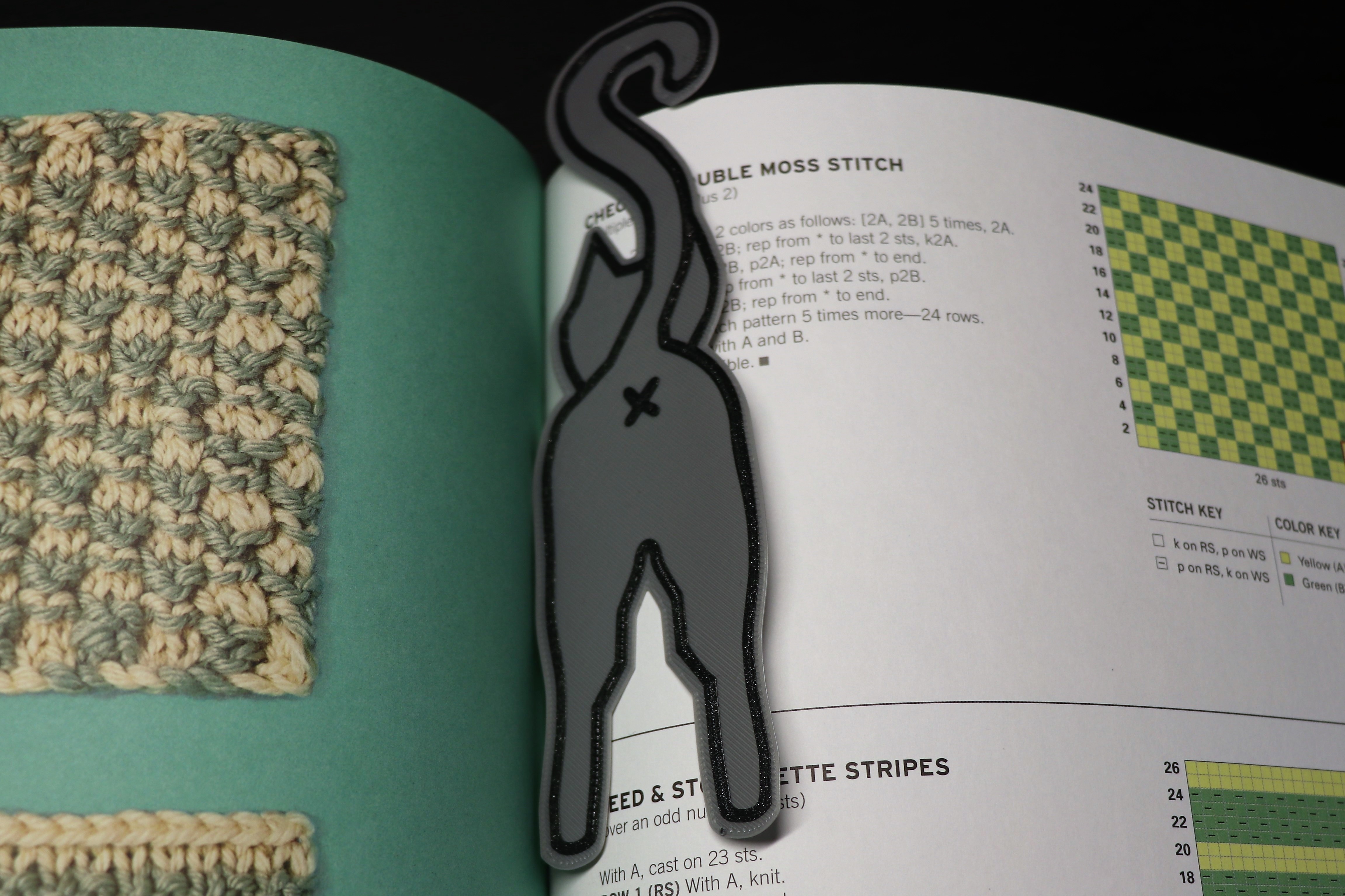 Cat Butt Bookmark
