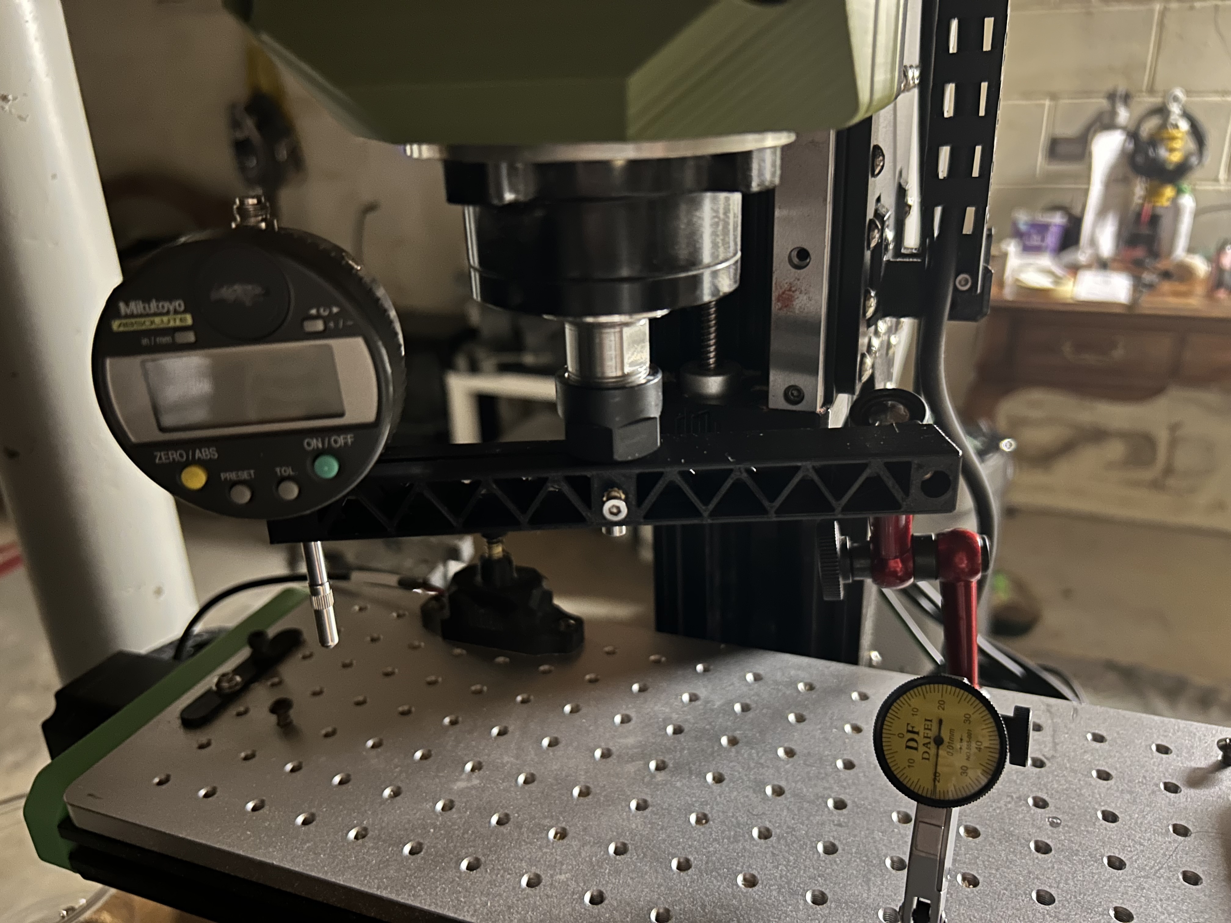 6m or 1/4 CNC Tramming tool holder