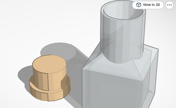 Working potion bottle