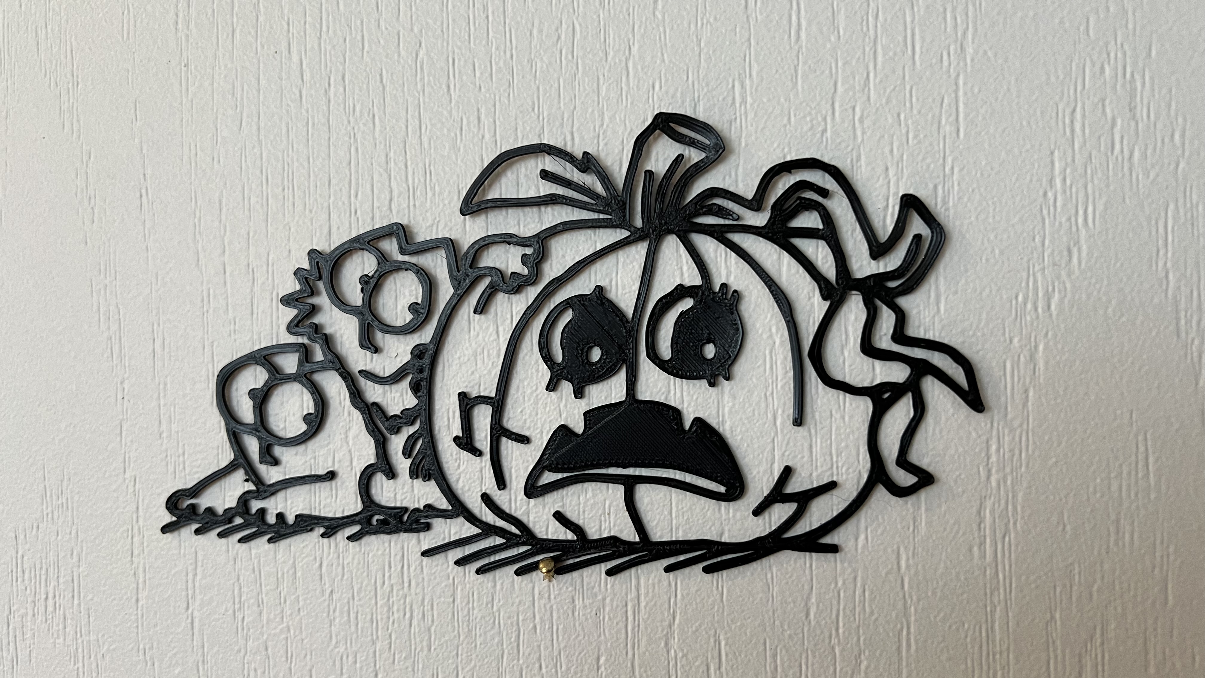 Halloween Simon's Cat Wall Art #3