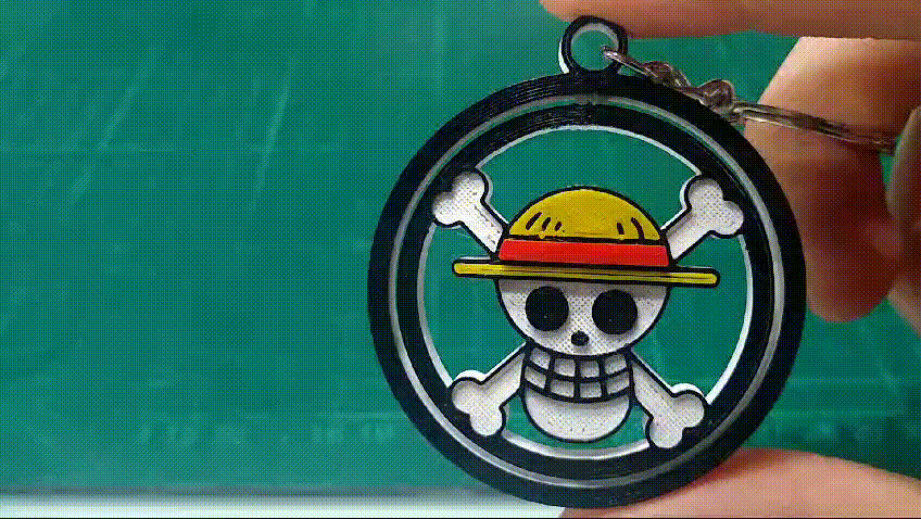 One Piece Keychain