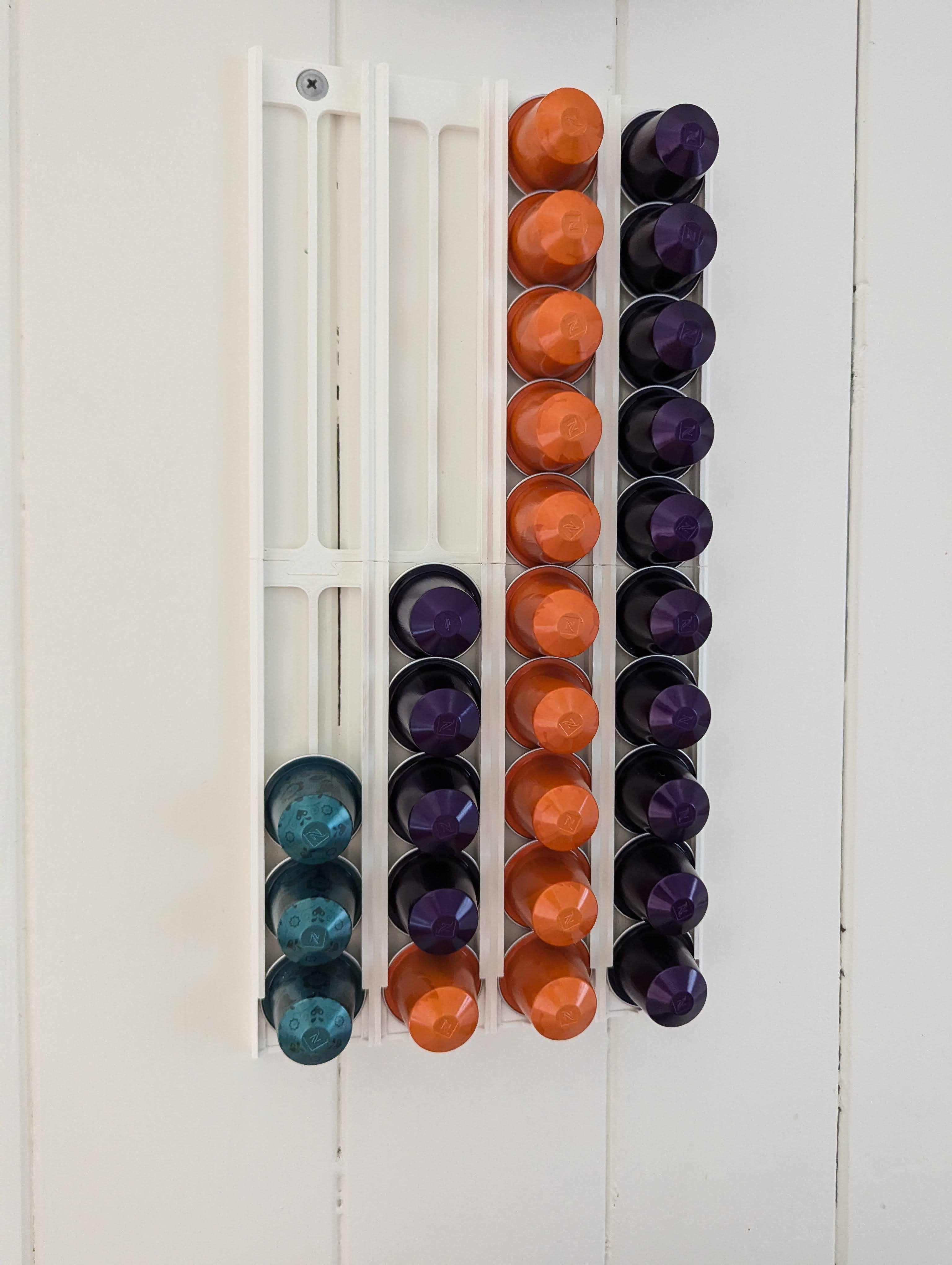 Nespresso Capsule Holder with screw holes