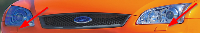 Bumper windshield wiper cover cap  Ford Focus MK2