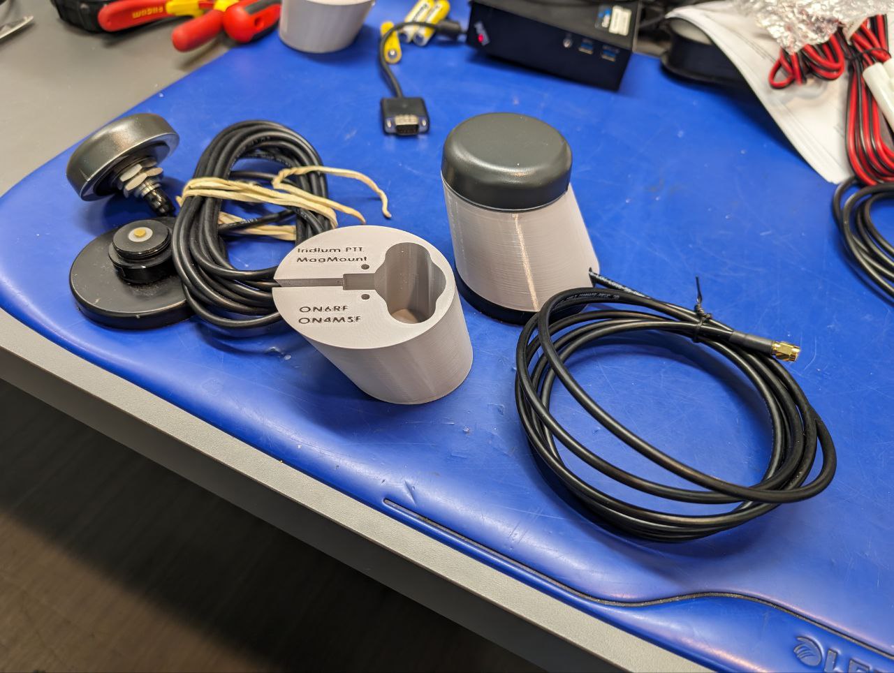 Iridium PTT (SAT100M-VL) MagMount adapter