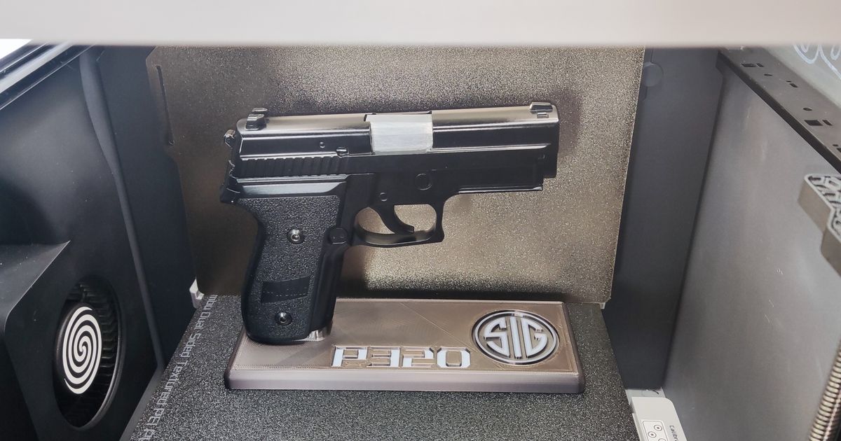 Sig Sauer Stand P320/P226/P229 by DidaS Download free STL model