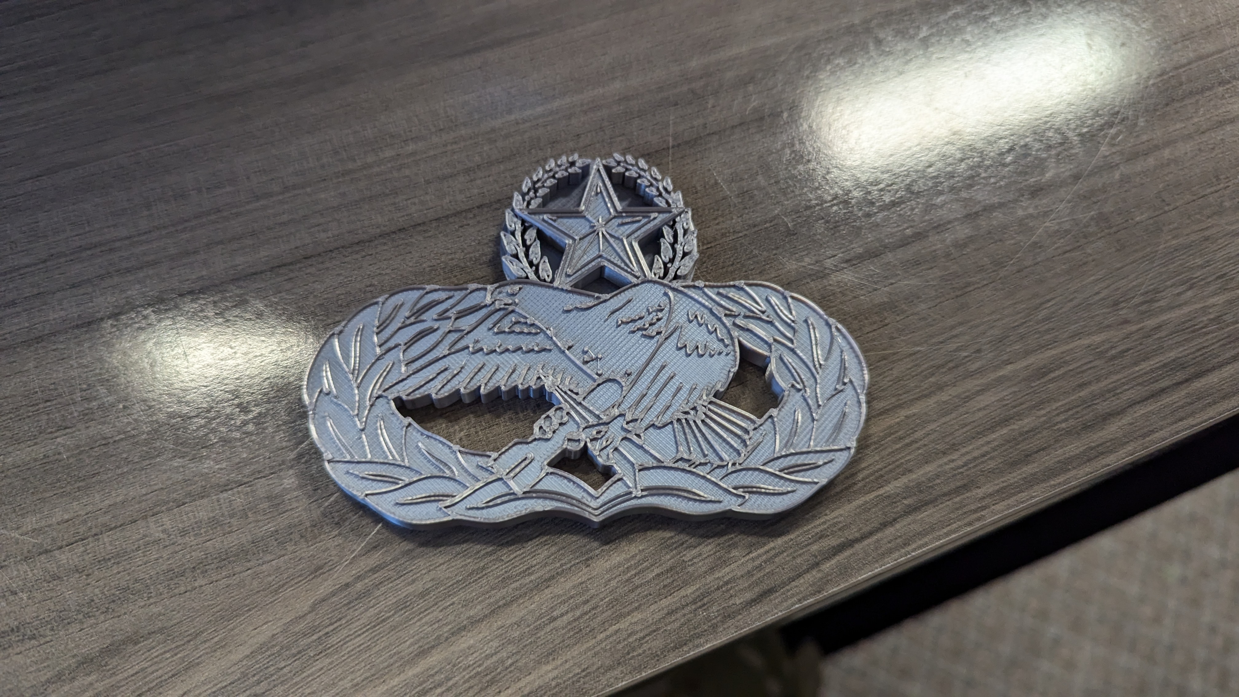 9 Level Maintenance Badge