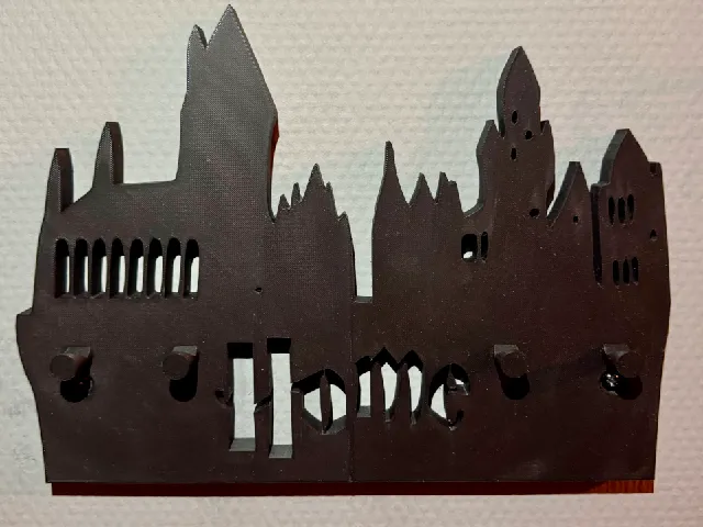Hogwarts key hanger