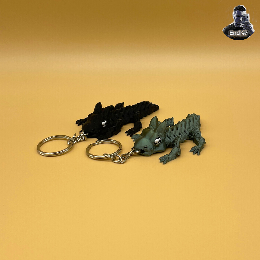 Baby Grumpy Dragon Keychains — miniatura 3