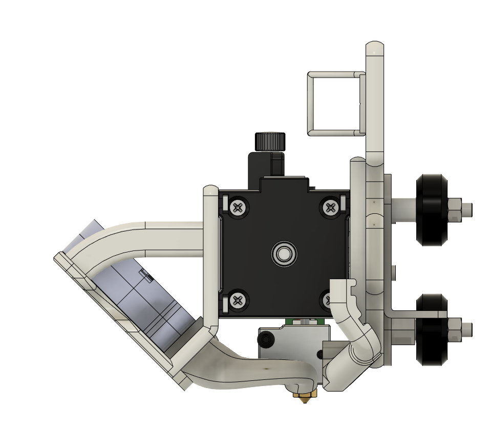 Hemera + Volcano + Ender 3 X Carriage Mounting Set (with various mounts