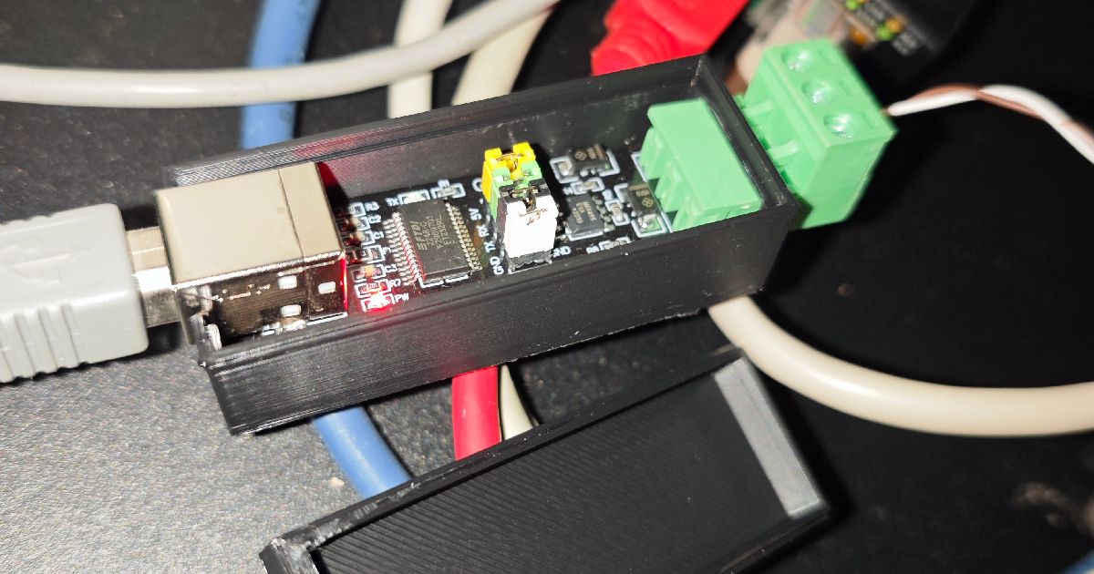 Case for Hailege USB zu RS485 TTL Serial Converter Adapter FT232RL