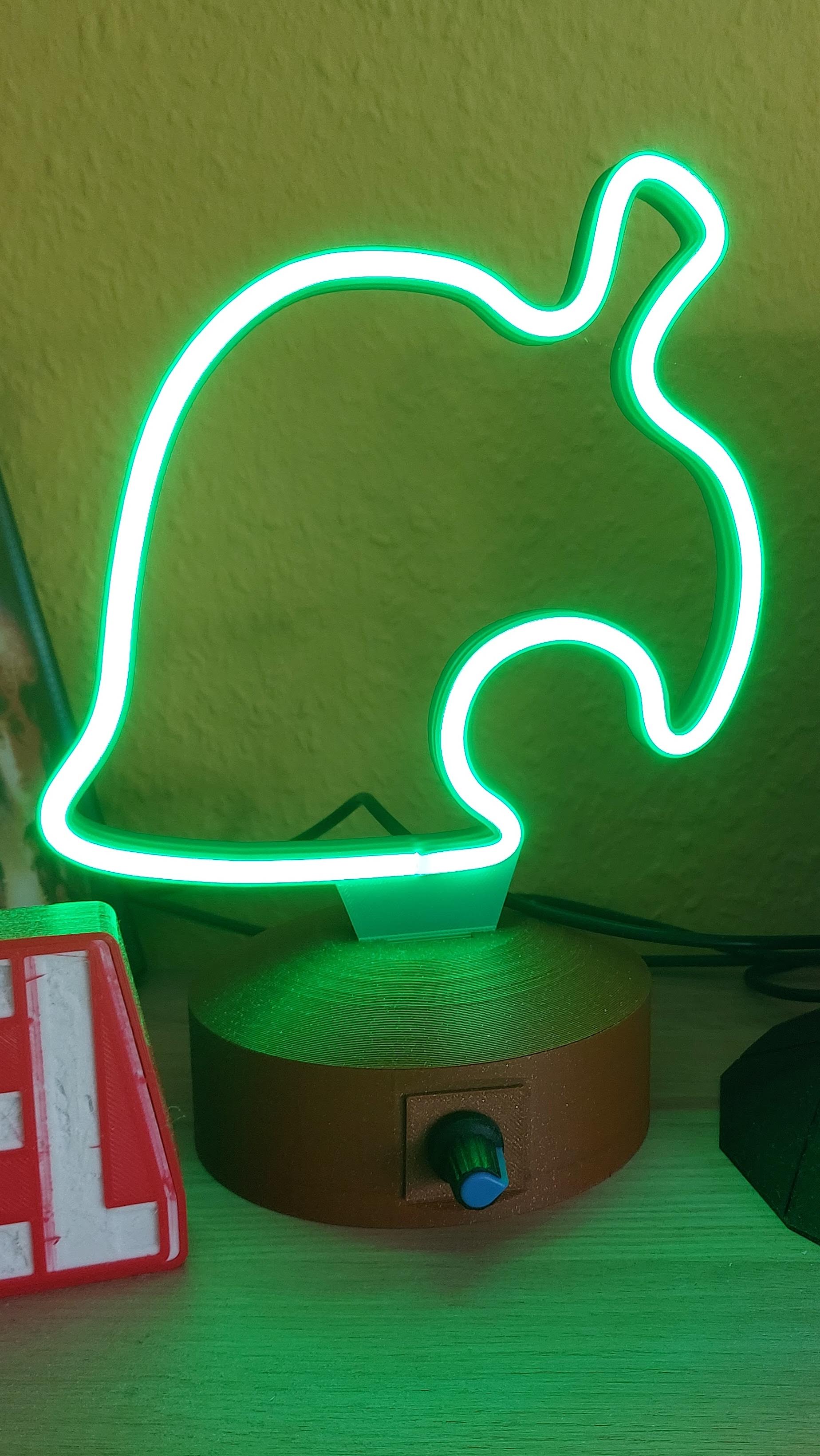 Animal Crossing Leaf - LED Neon Lamp