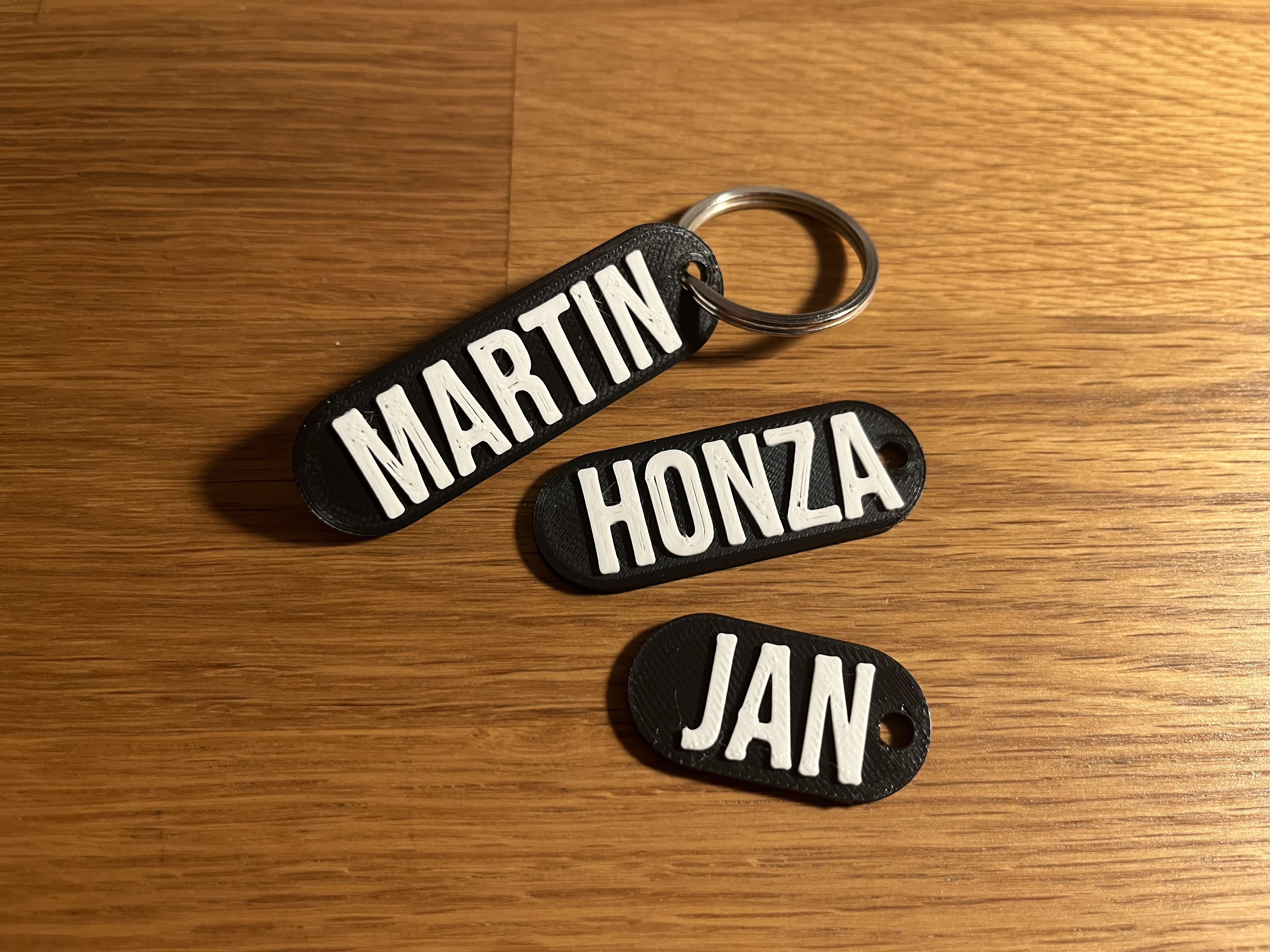 Klíčenka Keychain Martin Martina Martínek Marťa Jan Honza
