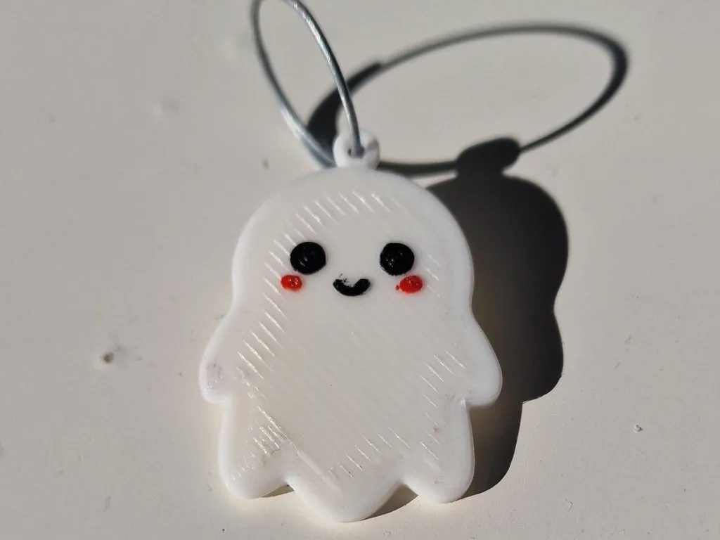 Ghost Keychain by Sponge | Download free STL model | Printables.com