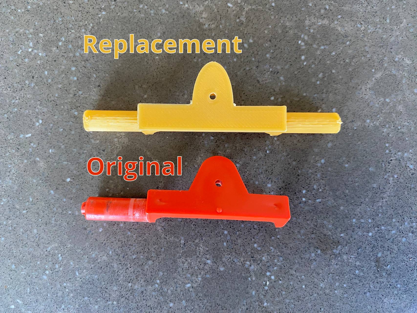 Tuttobimbo Vintage Toy Train Axle Replacement — miniatura 2