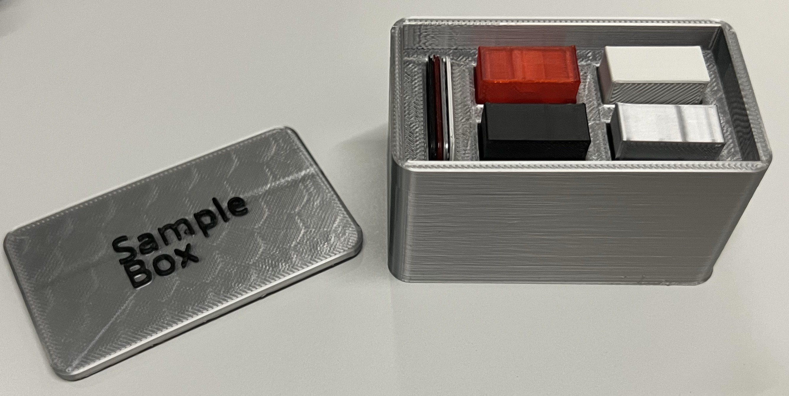 Box for 3D Print Samples
