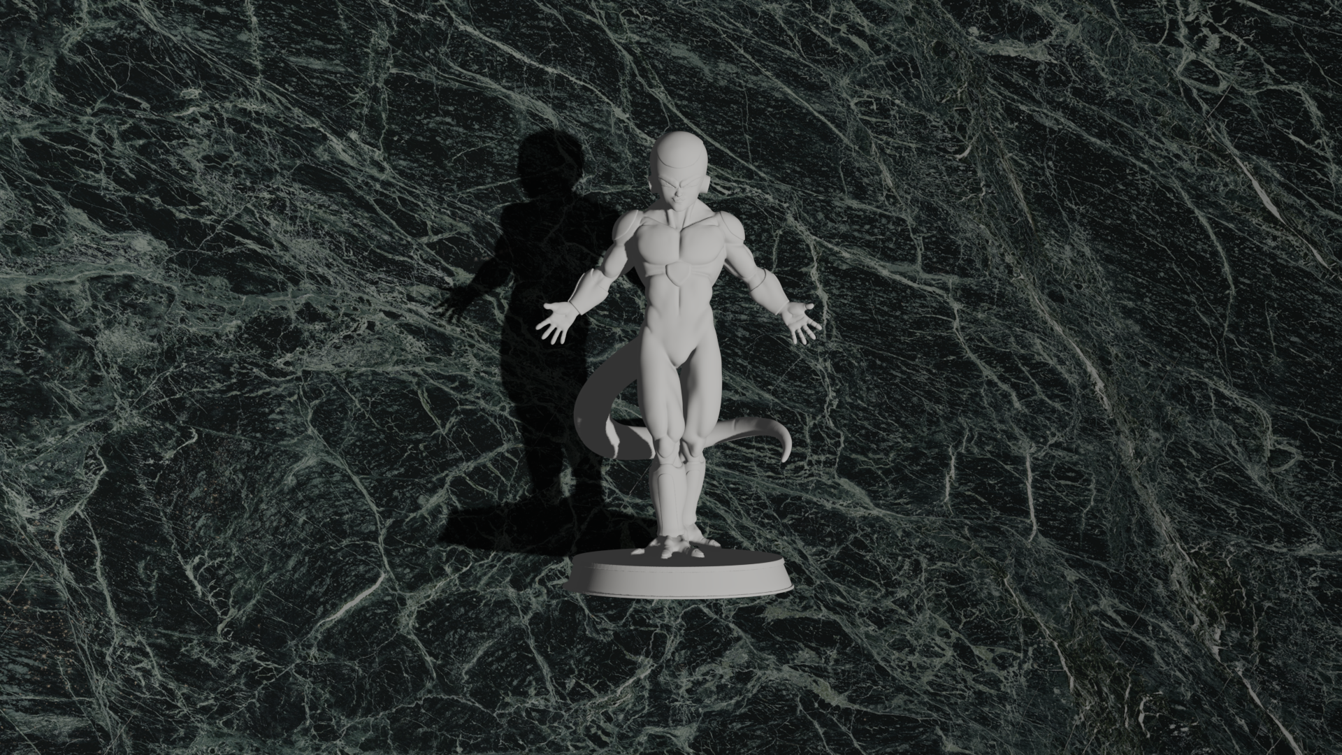 Freezer Dragon Ball Z #6 Optimized for 3D Printing