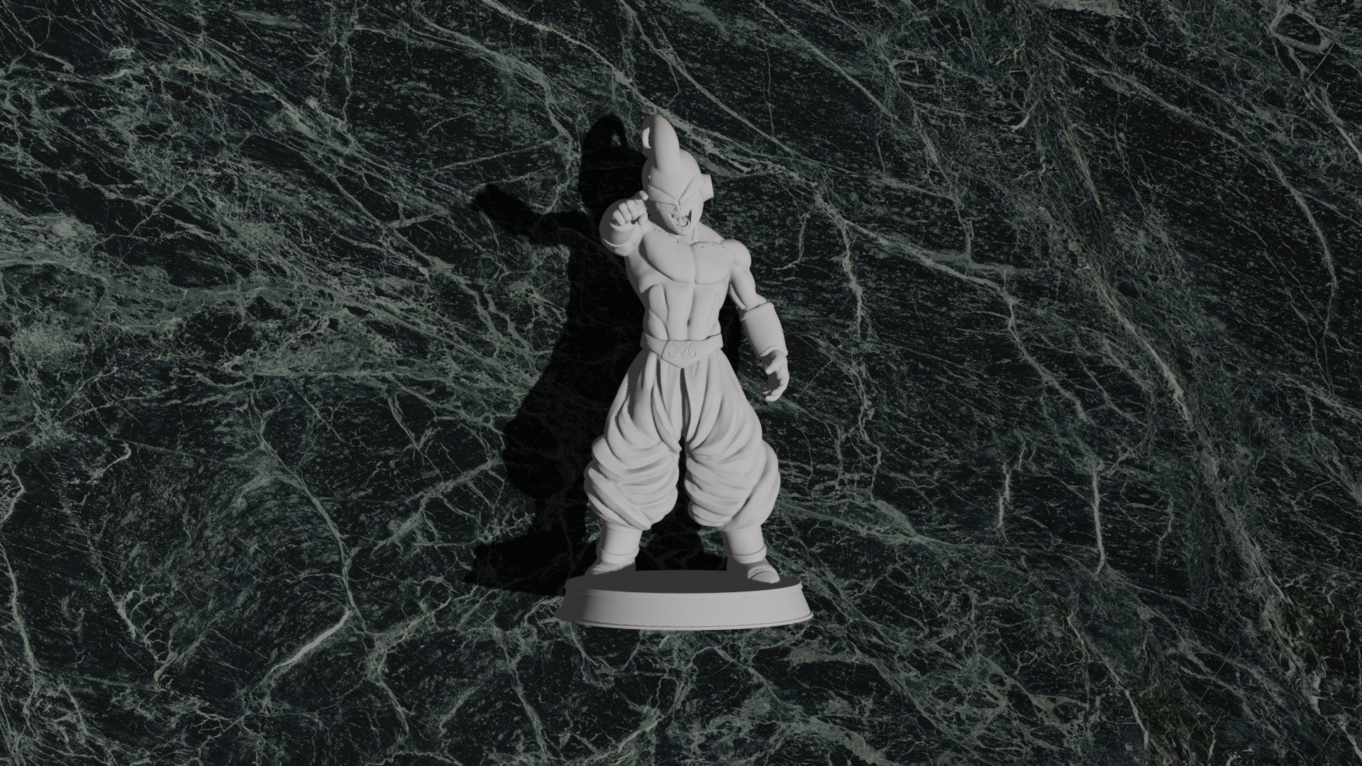 Kid Boo Dragon Ball Z #8 Optimized for 3D Printing
