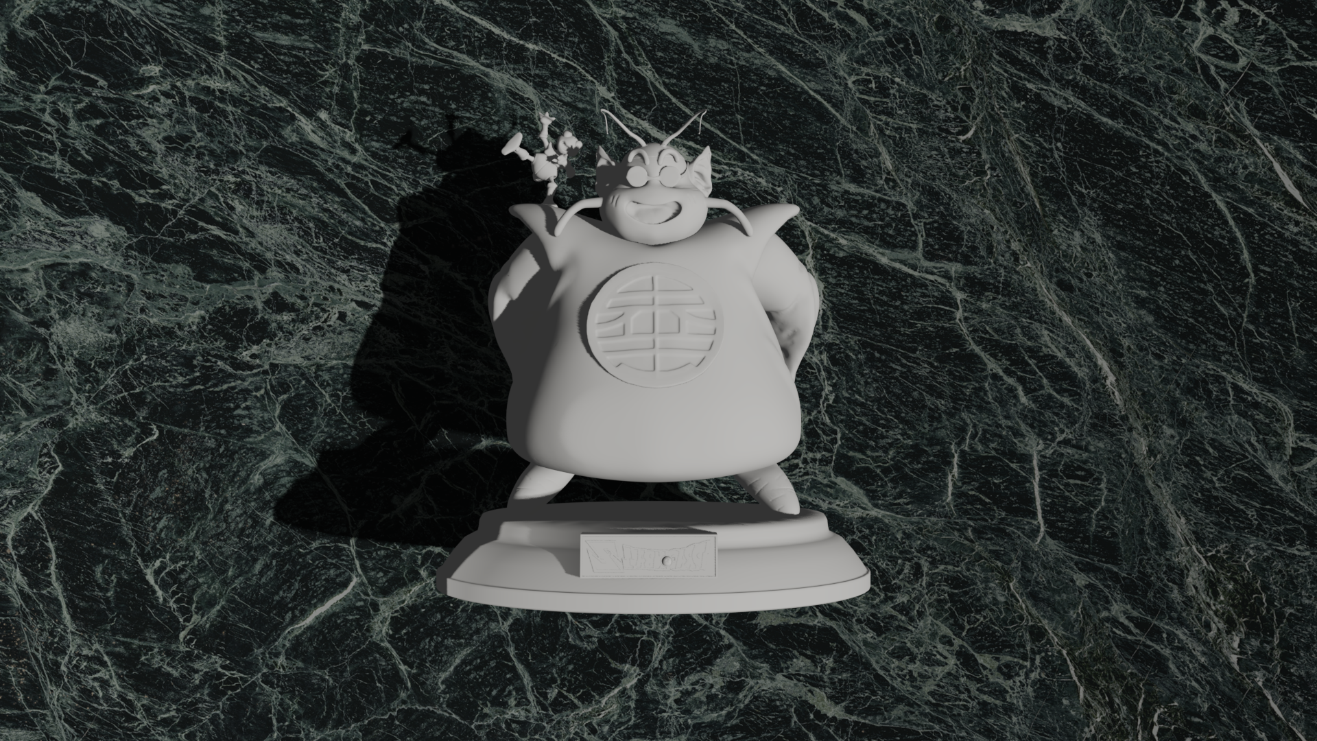 Kaio Gregory Dragon Ball Z #9 Optimized for 3D Printing