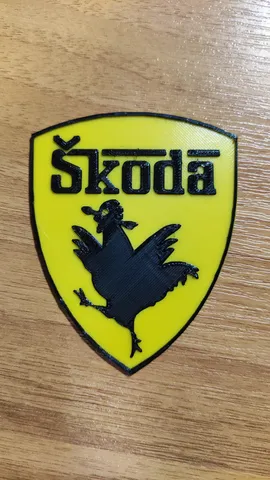 Škodarri = Slepice - Škoda ala Ferrari