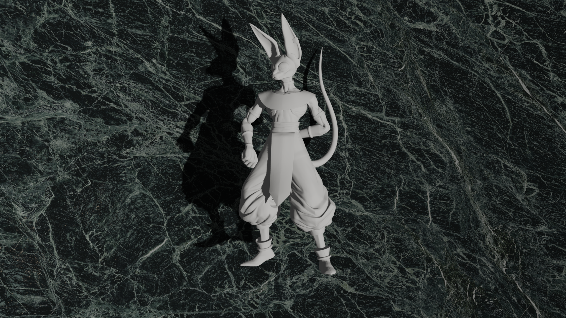 Bills Dragon Ball Z #13 Optimized for 3D Printing