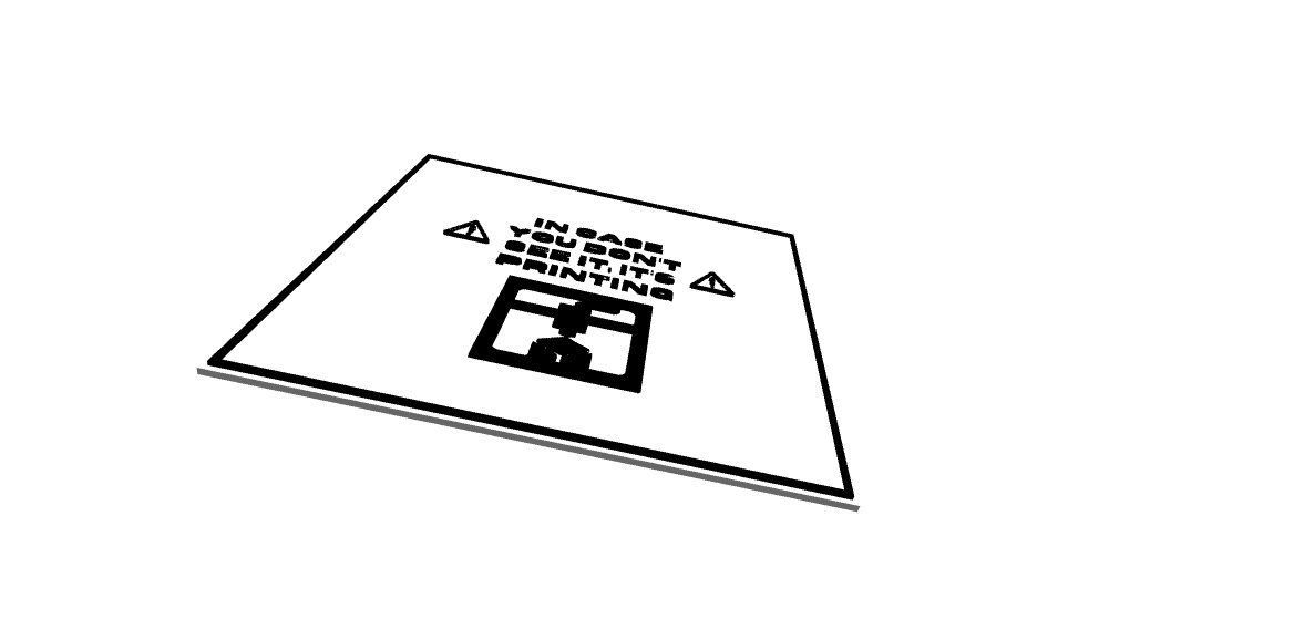 funny 3D printer sign — thumbnail 2