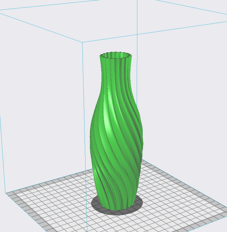 twisted vase