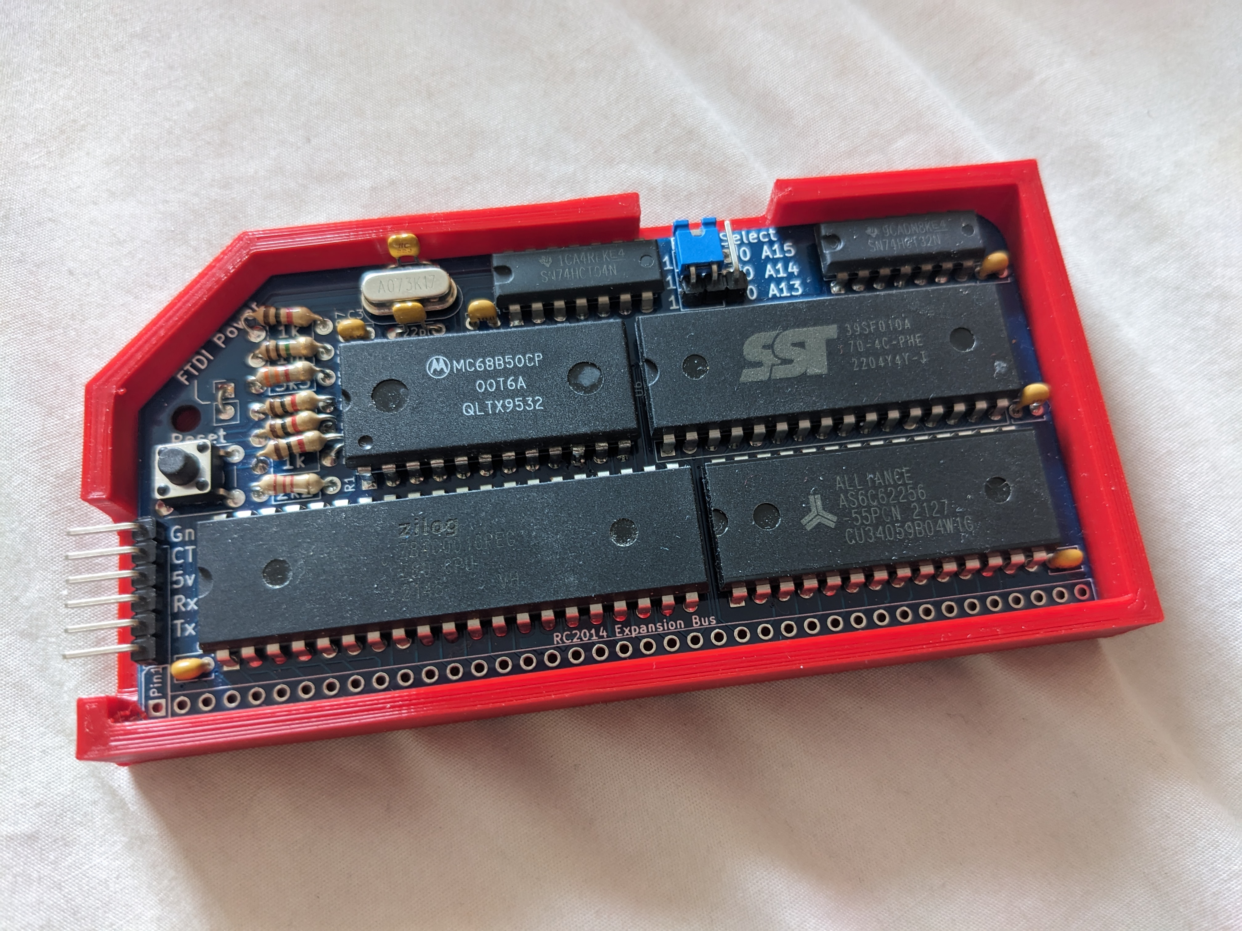 RC2014 Micro Z80-based computer case