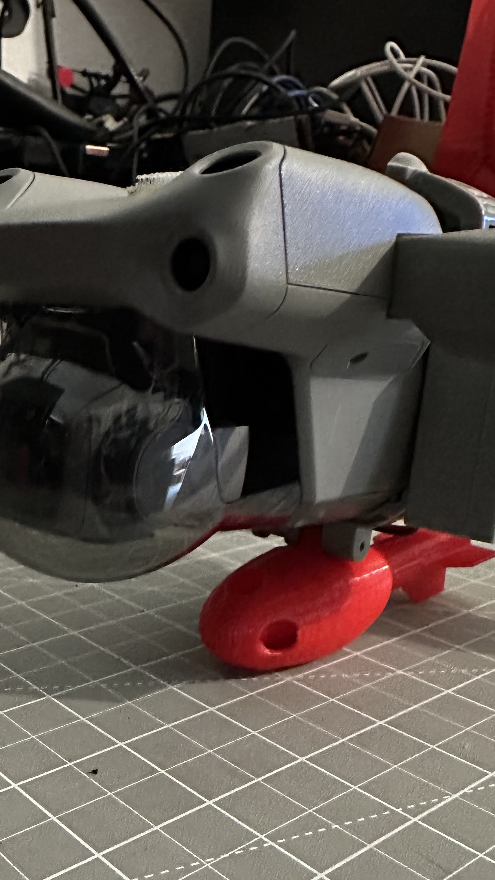 Whistling RC Payload Drop 3D model thumbnail