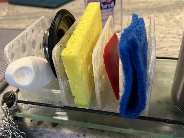 Kitchen Sink Sponge Organizer