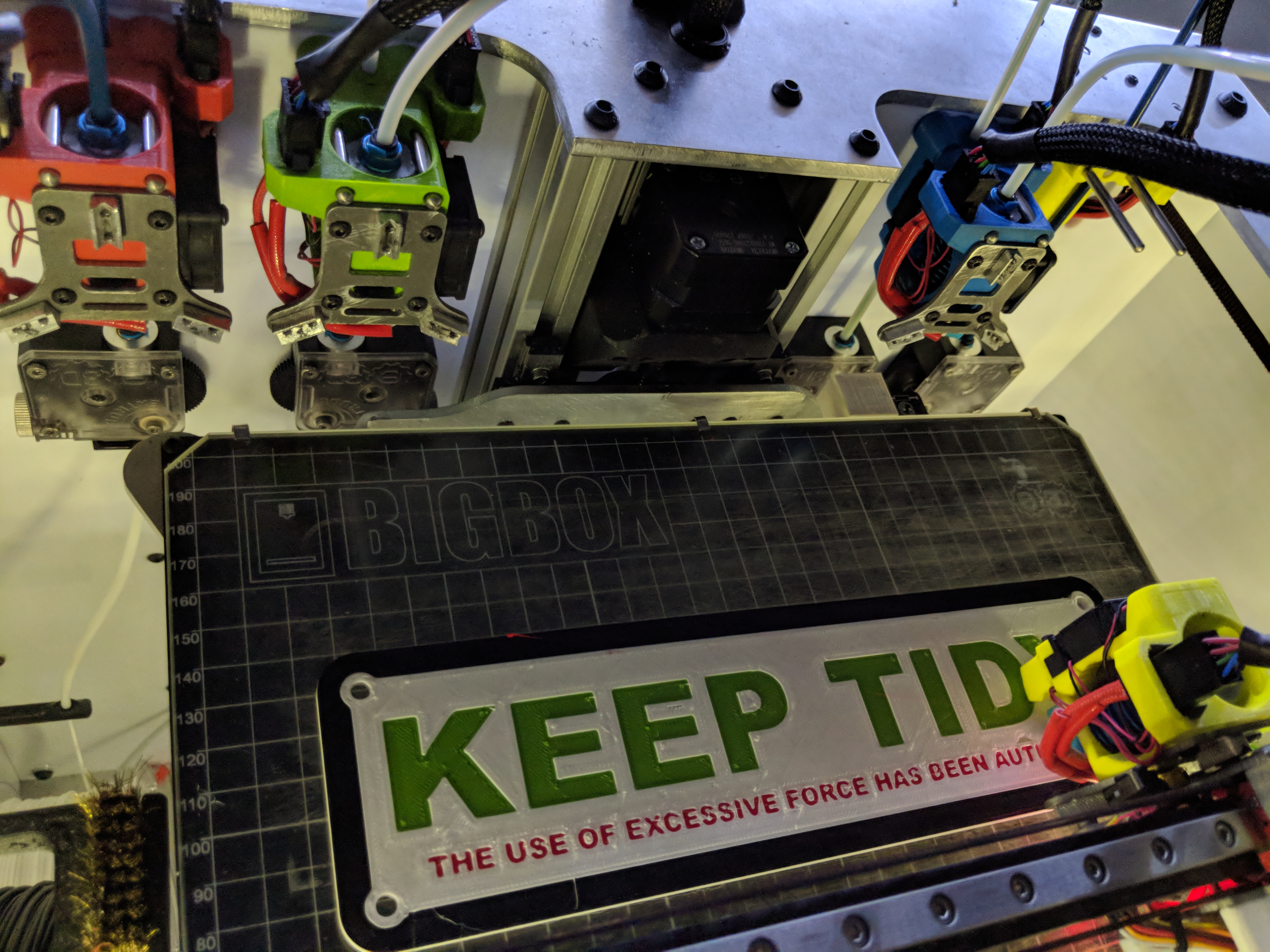 Keep Tidy Sign - Multi-Material — miniatura 3