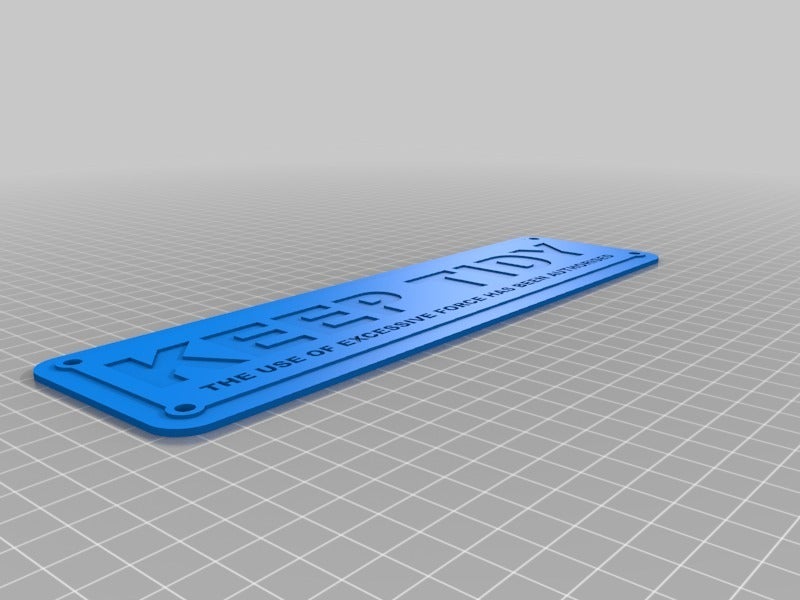 Keep Tidy Sign - Multi-Material — miniatura 2