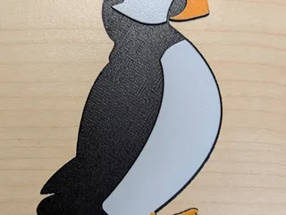 Puffin 2D Art