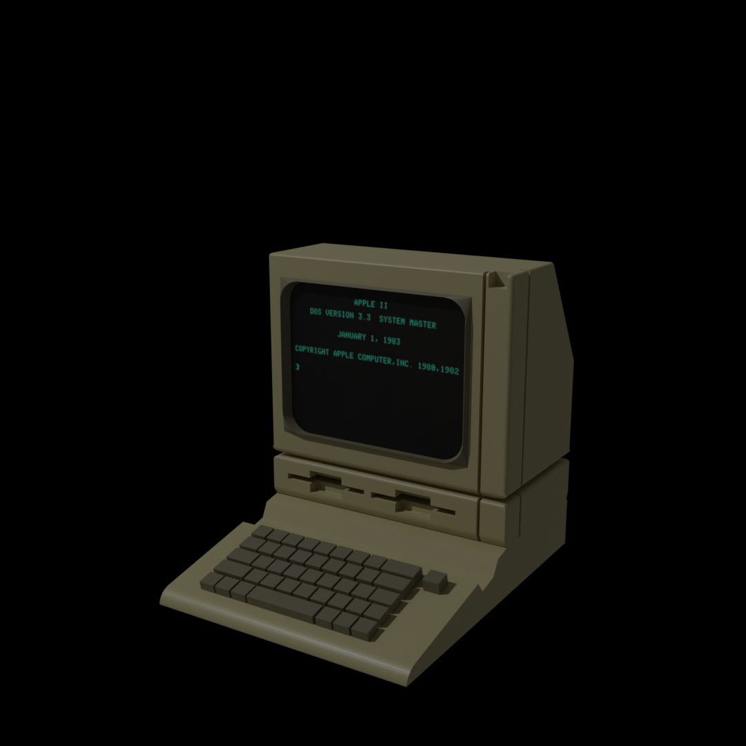 Apple IIe Computer by NeatoBrian | Download free STL model | Printables.com