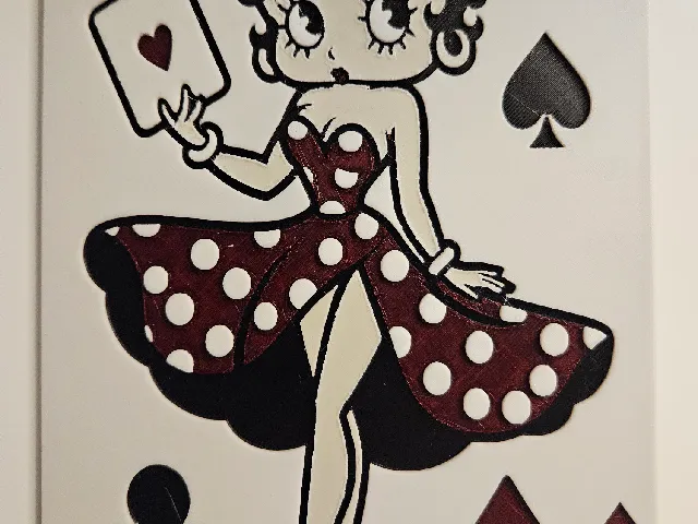 Betty Boop Card