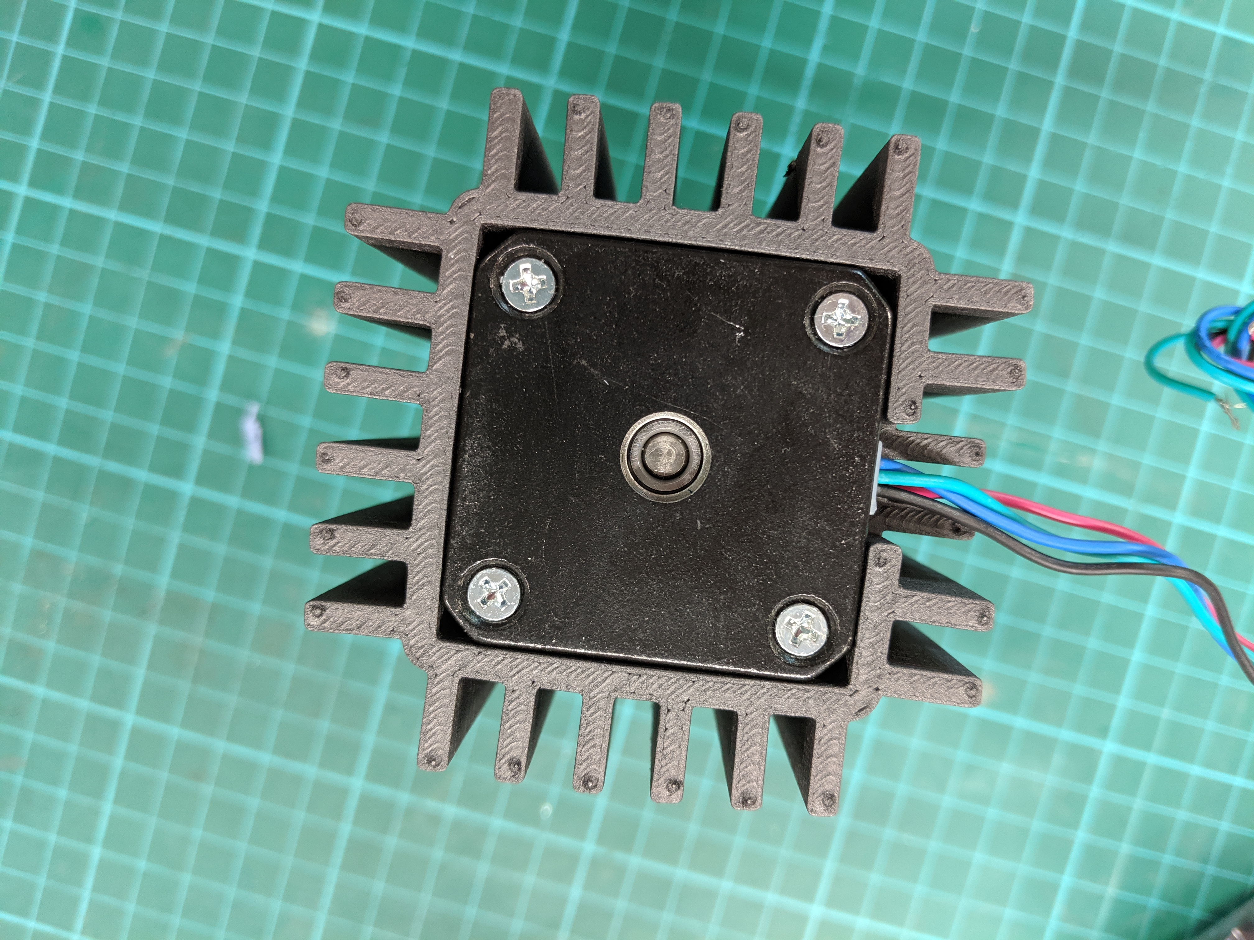Parametric Stepper Motor Heat-Sink — miniatura 2