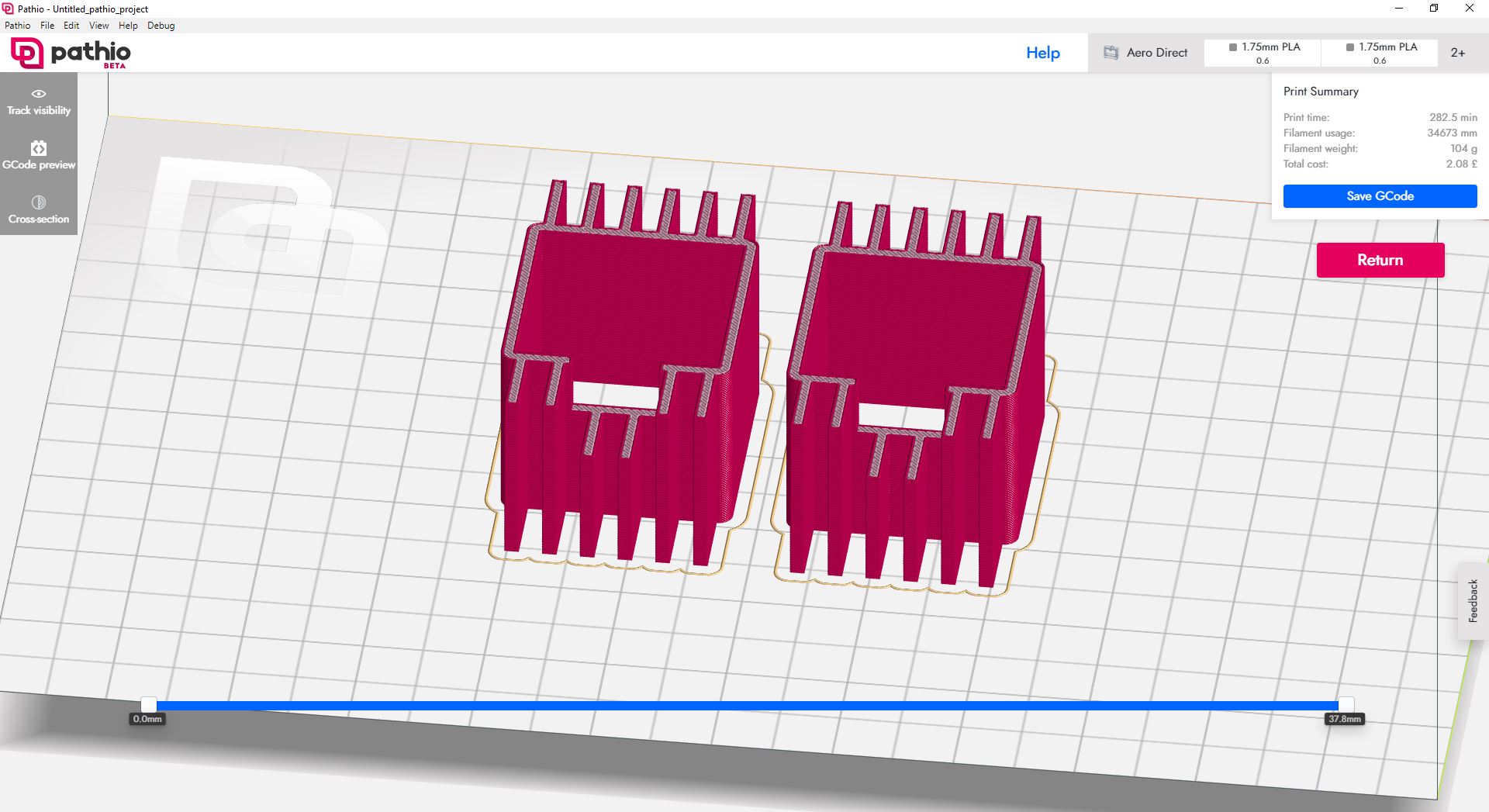 Parametric Stepper Motor Heat-Sink — miniatura 6