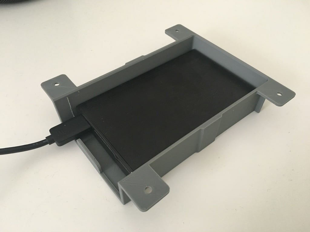 HDD / SSD external holder under table — miniatura 3